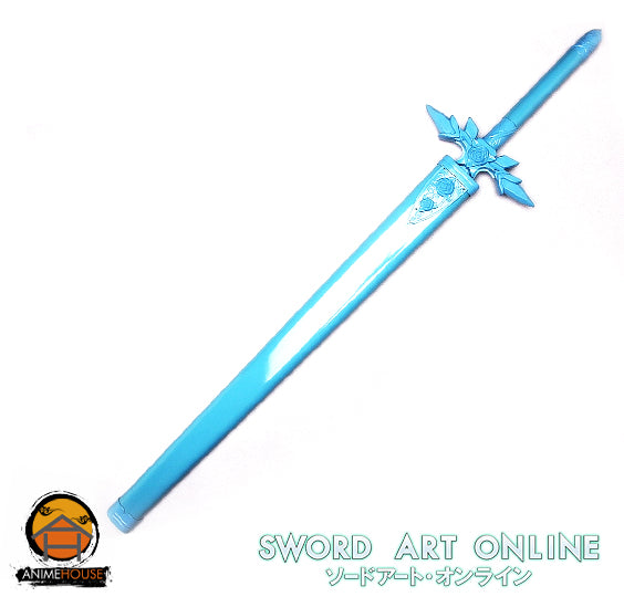 Metal Sword - Sword Art Online Alicization Kirito and Eugeo Blue Rose Sword Light Blue