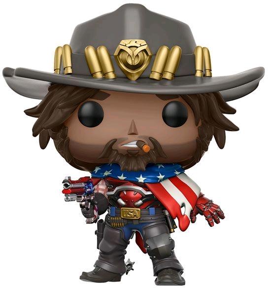 Funko Pop Overwatch - USA McCree US Exclusive Pop! Vinyl Figure