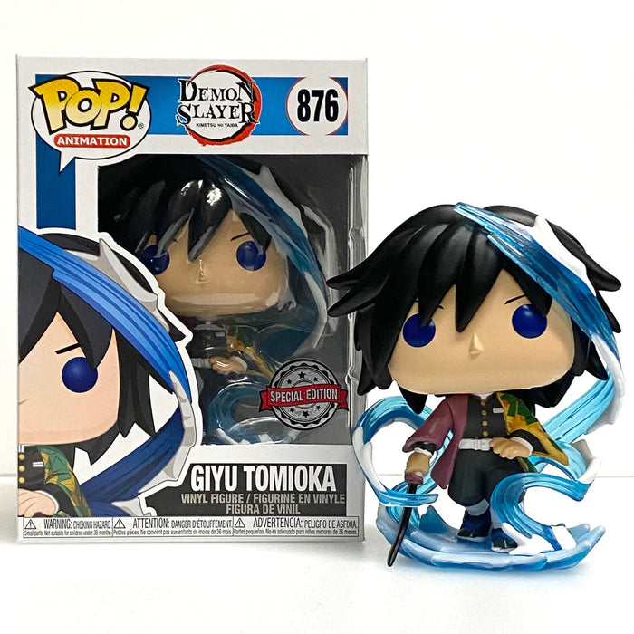 School Holiday Flash Sale FUNKO Pop! Demon Slayer -876 Giyu Tomioka SPECIAL EDITION