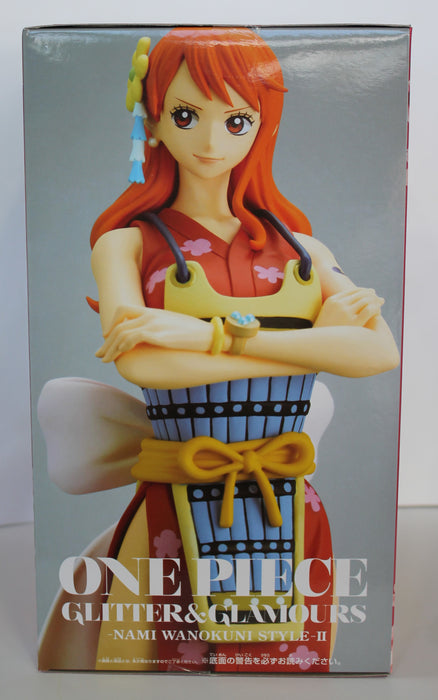 Bandai Banpresto One Piece Glitter & Glamours Nami Wanokuni Style II (Ver. A) Figure