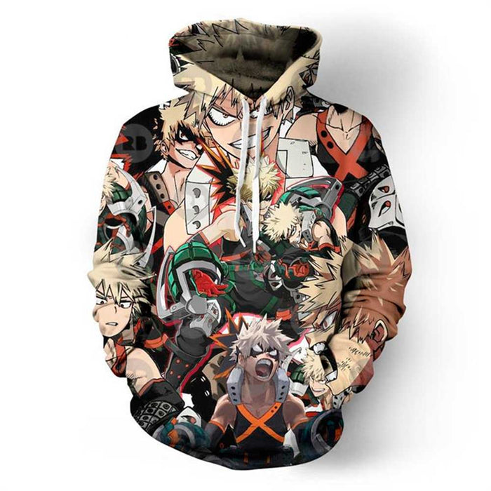 My Hero Academia - Bakugou Katsuki Hoodie Jumper Clothes