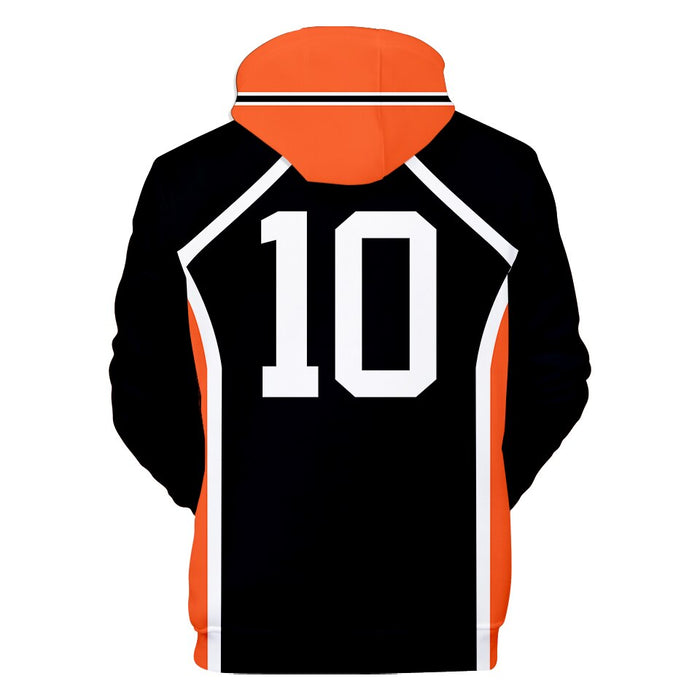 HAIKYUU! NEKOMA No.10 JUMPER HOODIE CLOTHES