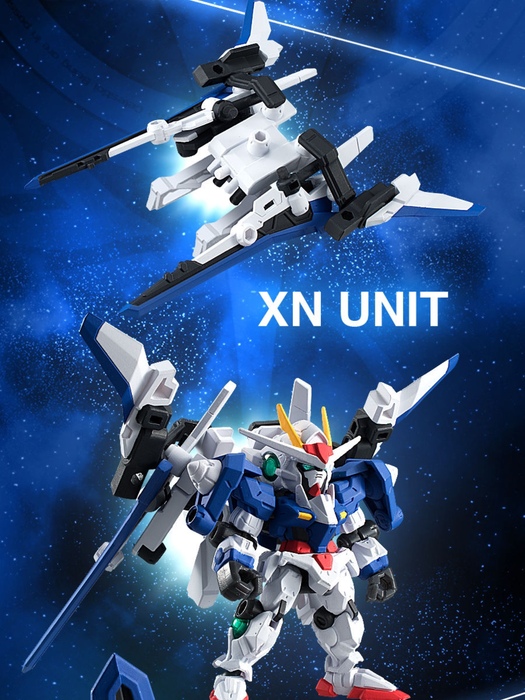 PRE-ORDER Mobile Suit Ensemble EX06B 00 Gundam and XN Raiser Set Limited Edition