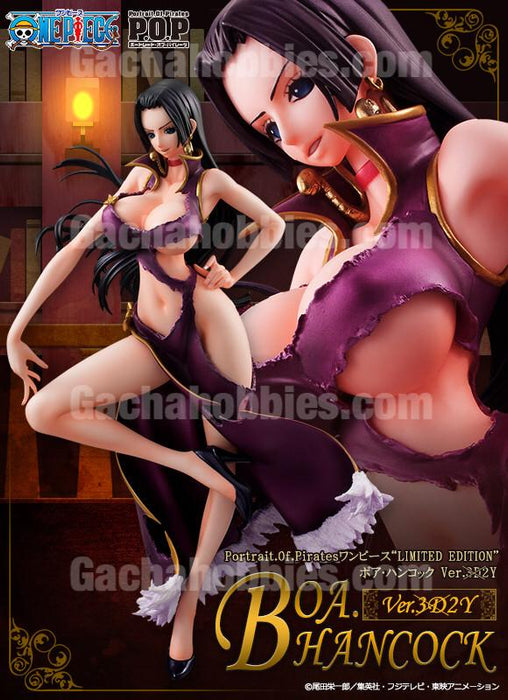 PRE-ORDER Portrait.Of.Priates One Piece Limited Editiom Boa Hancock Ver.3D2Y Limited Figure