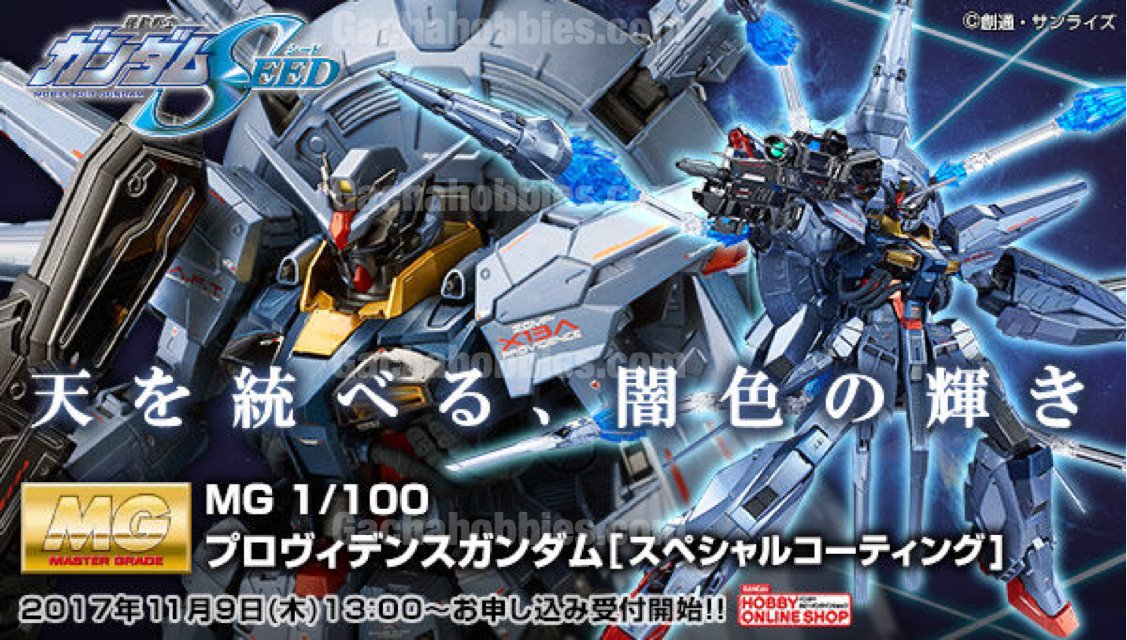 PRE-ORDER MG 1/100 PROVIDENCE GUNDAM Special coating Limited