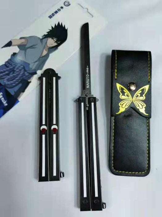 Naruto Anime Butterfly Knife (Blunt Blade - Non sharp).