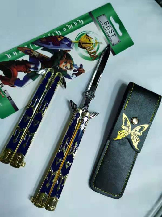 The Legend of Zelda Butterfly Knife (Blunt Blade - Non sharp).