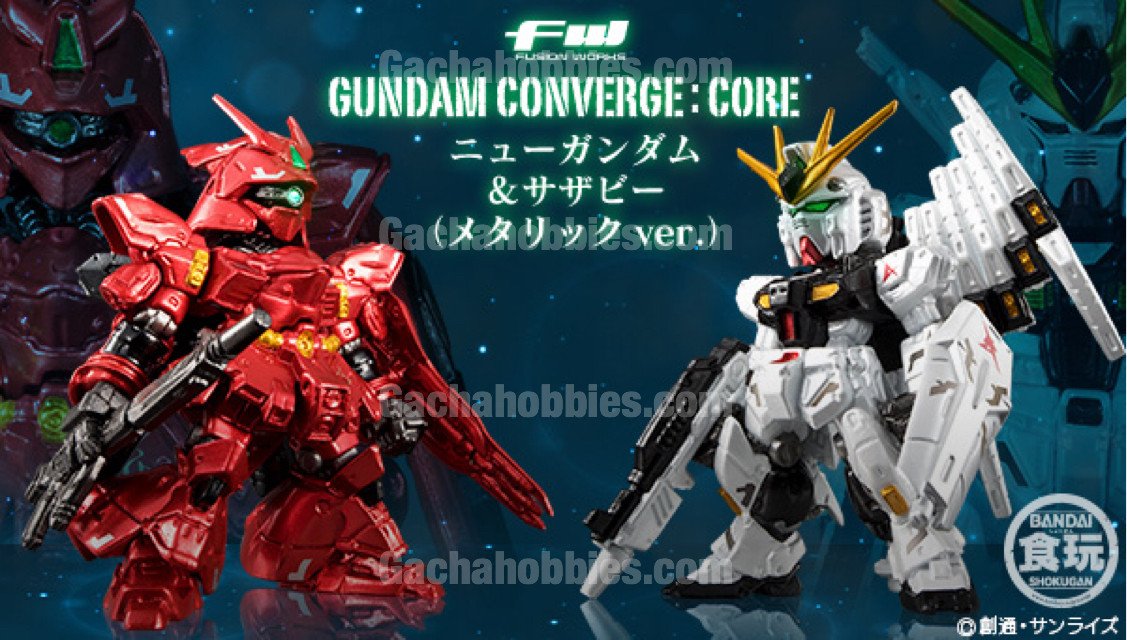 PRE-ORDER FW GUNDAM CONVERGE:CORE V-Gundam & Sazaby Limited