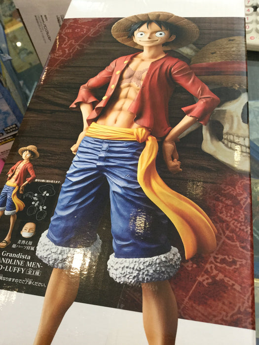 One Piece Grandista The Grandline Men Monkey D. Luffy Figure