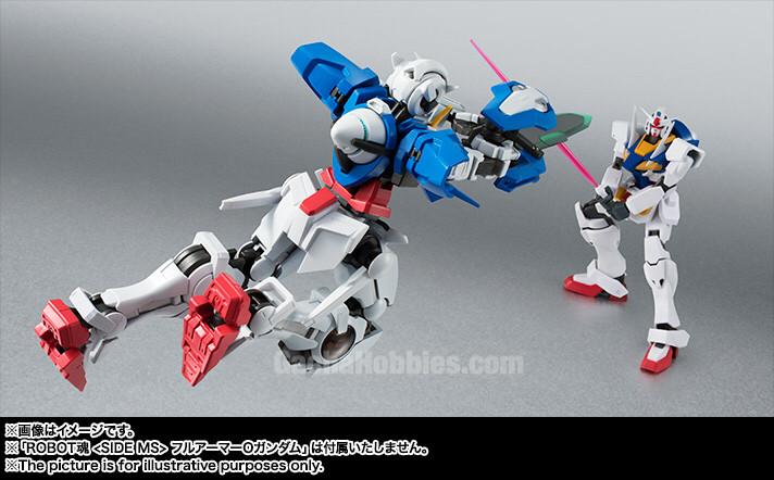 THE ROBOT SPIRITS SIDE MS Gundam Exia Repair II &a Repair III Parts Set