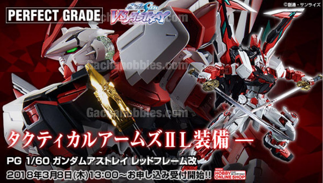 PRE-ORDER PG 1/60 Gundam Astray Red Frame Kai Limited Edition