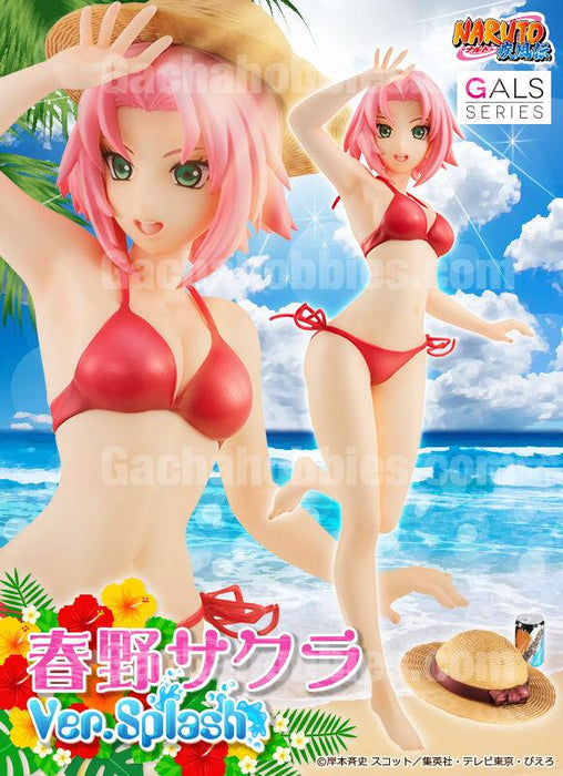 Naruto Gals Naruto Shippuden Sakura Haruna Ver. Splash Limited Edition Figure