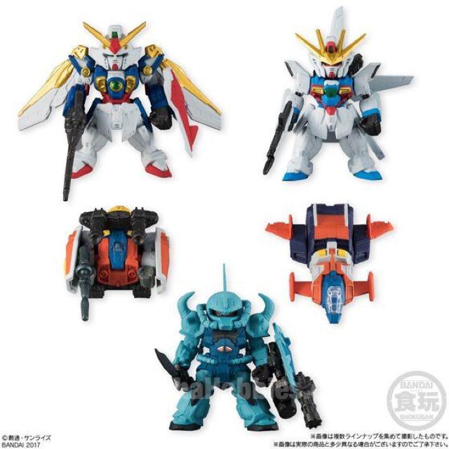 PRE-ORDER FW GUNDAM CONVERGE SELECTION [LIMITED COLOR] (5 pcs set)