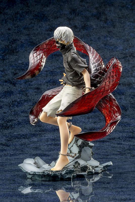 ARTFX J Tokyo Ghoul Ken Kaneki AWAKENED Repaint ver. 1/8 Kotobukiya Figure Special Edition with Swap Head