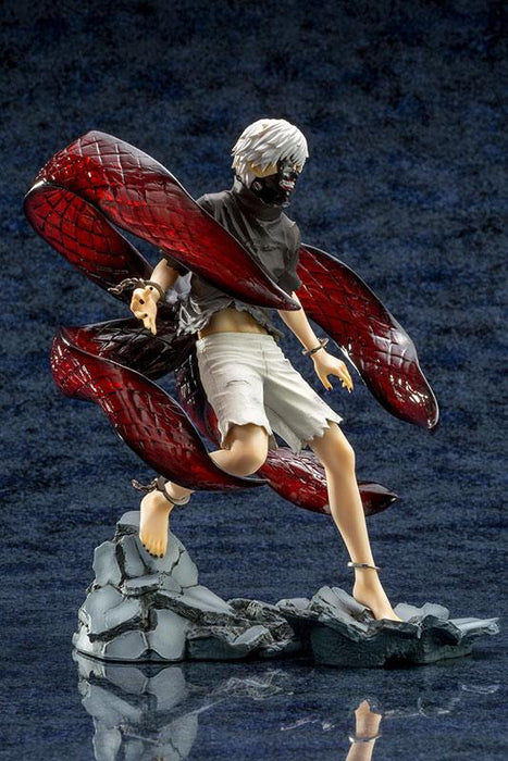 ARTFX J Tokyo Ghoul Ken Kaneki AWAKENED Repaint ver. 1/8 Kotobukiya Figure Special Edition with Swap Head