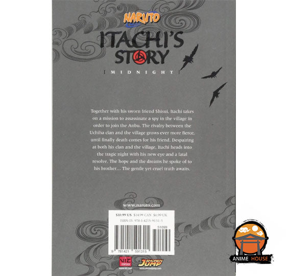 Naruto: Itachi's Story (Naruto Novels) Manga BOOK