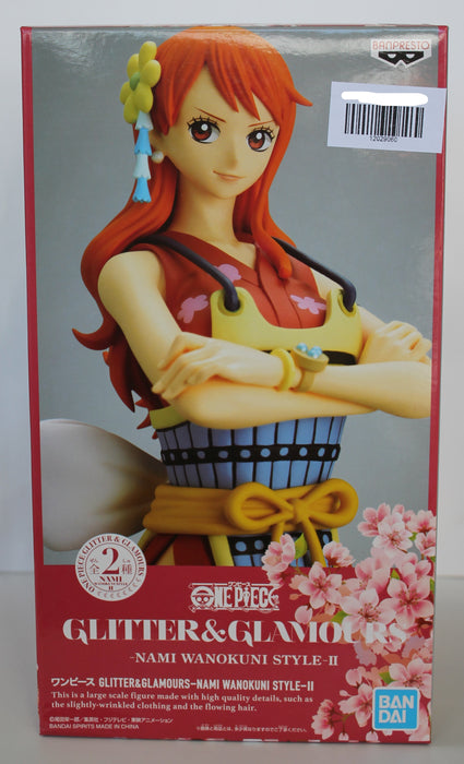 Bandai Banpresto One Piece Glitter & Glamours Nami Wanokuni Style II (Ver. A) Figure