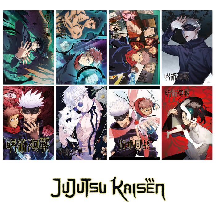 jujutsu kaisen 8PC A3-SIZE ANIME POSTER SET 3550