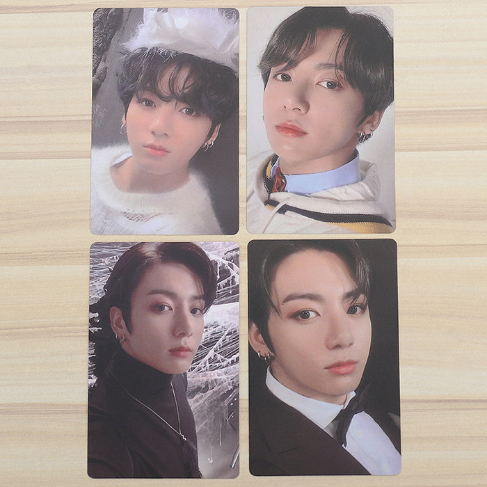 KPOP Bangtan Boys MAP OF THE SOUL 7 New Album LOMO Collection Card Photocard Paper Cards Reflective Effect On The Back Jungkook