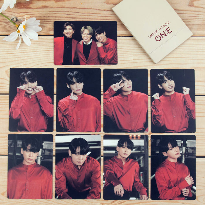 New KPOP BTS MAP OF THE SOUL ON:E Concert Mini Photo Card Postcard Bangtan Boys Collective Photocard