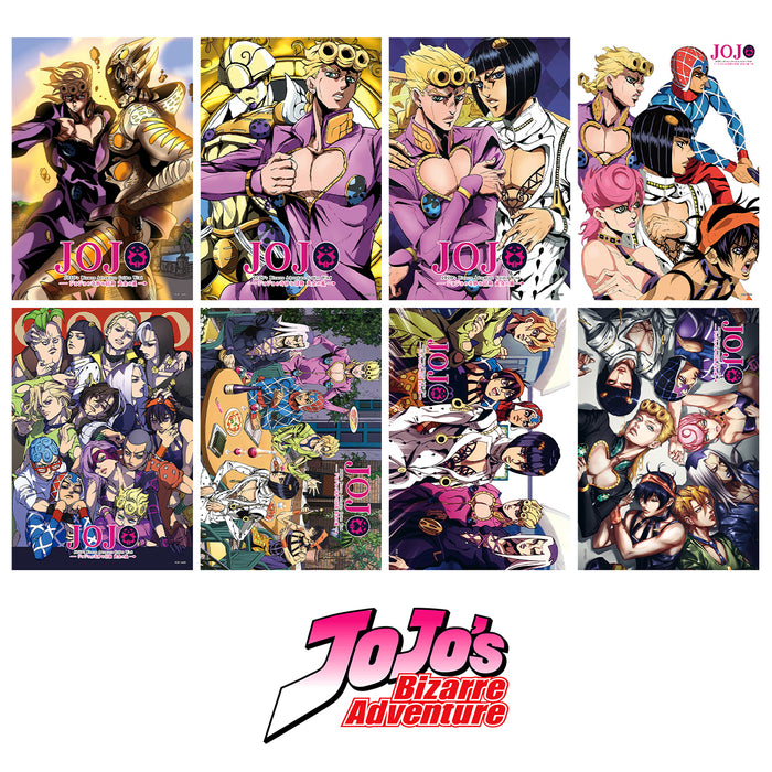 JOJO'S bizarre adventure 8PC A3-SIZE ANIME POSTER SET 3499