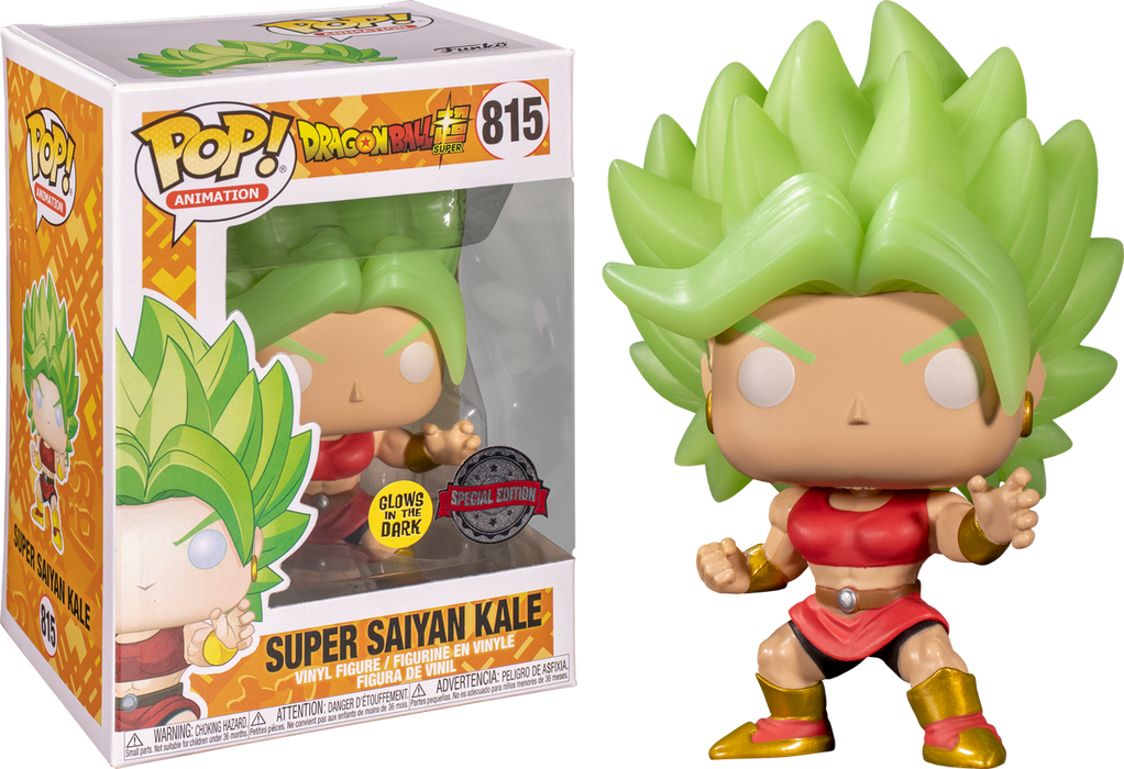 Funko Pop Dragon Ball Super 815 - SS Kale GW Pop! RS Figure