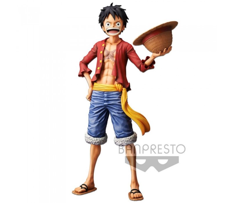 BANDAI BANPRESTO One Piece Grandista nero Monkey D. Luffy Figure