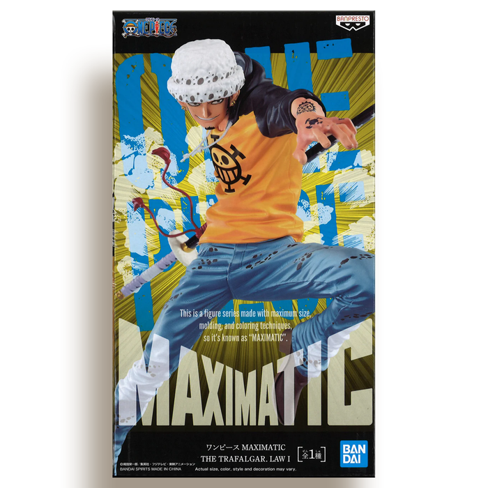 BANDAI BANPRESTO One Piece Maximatic Trafalgar Law FIGURE