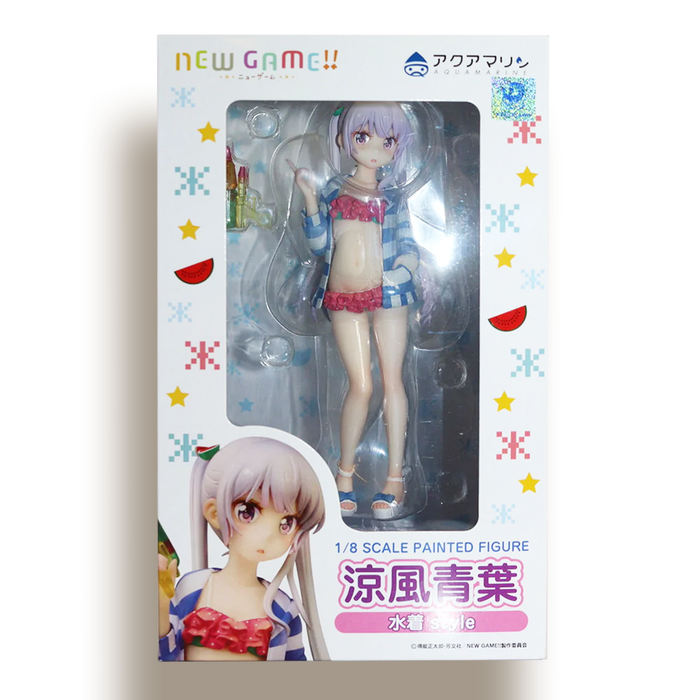 AQUAMARINE New Game! Aoba Suzukaze (Swimsuit Ver.) 1/8 Scale Figure