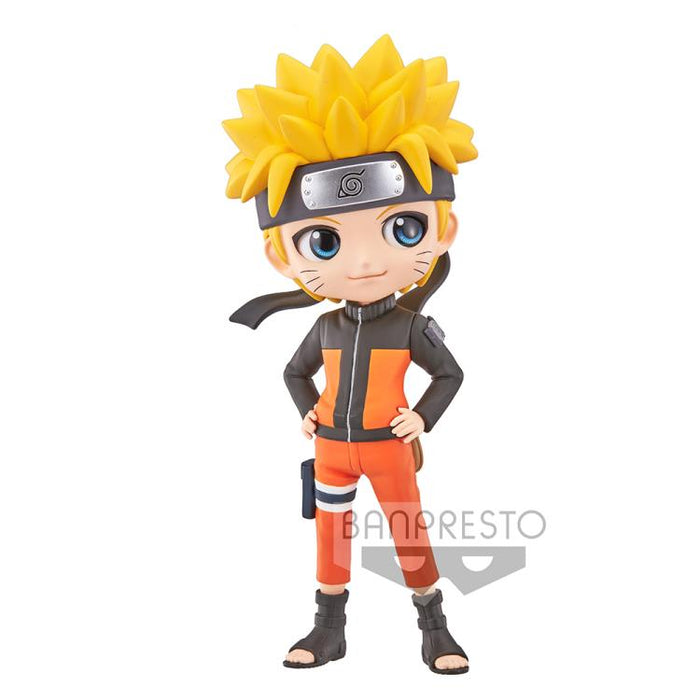 BANDAI BANPRESTO Naruto: Shippuden Q Posket Naruto Uzumaki (Ver.A) Figure