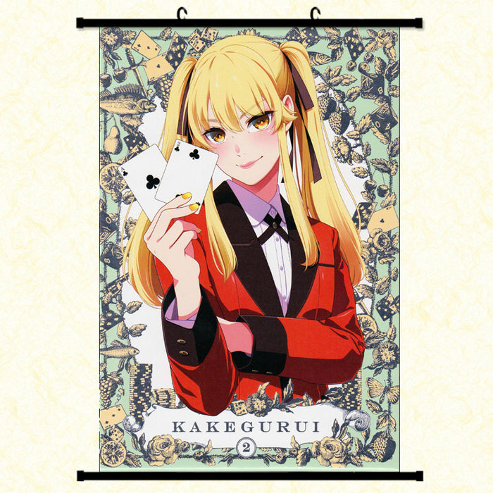 Wall Scroll - Kakegurui – Compulsive Gambler Mary Saotome