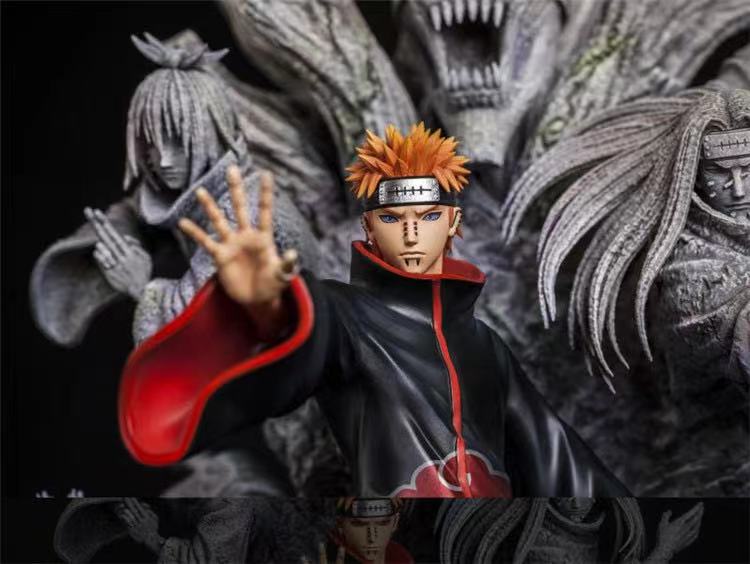 Pre-Order GK Garage Kit Resin FigureClouds Studio CS Naruto Akatsuki Pain GK Resin Painted Figurine Model Statue