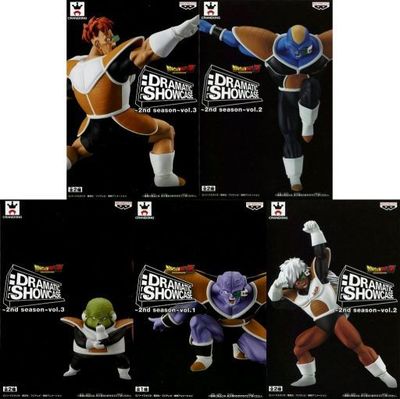 BANDAI Banpresto Dragonball Z dramatische Showcas Figur Harz The Ginew Force 5 Set Kostenloser Versand