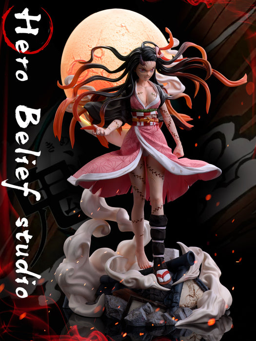 GK Garage Kit Resin Figure Demon Slayer Kamado Nezuko Demon Form (Hero Belief Studio)