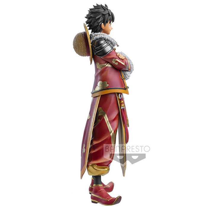 BANDAI BANPRESTO LIMITED EDITION ONE PIECE CHINESE VERSION LUFFY SAIL DXF THE GRANDLINE MEN VOL.1 FIGURE