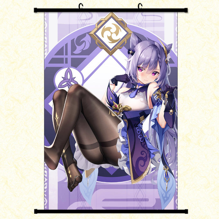 Wall Scroll - Genshin Impact KeQing