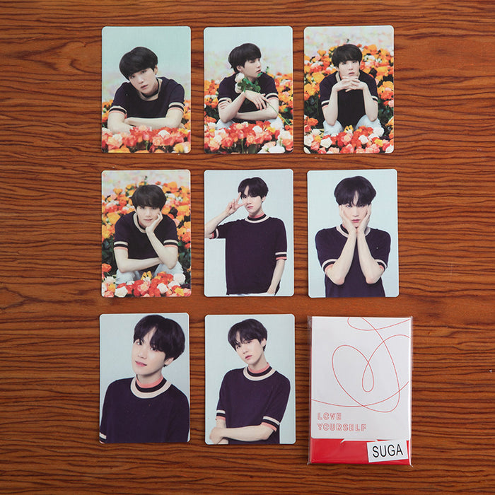 OFFICIAL KPOP BTS Love Yourself World Tour mini photo card set