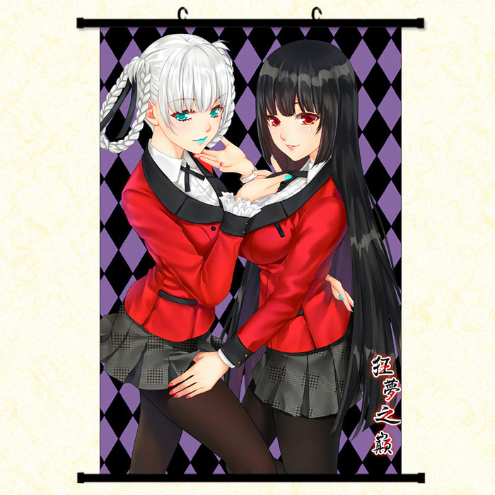 Wall Scroll - Kakegurui – Compulsive Gambler Kirari Momobami & Yumeko Jabami