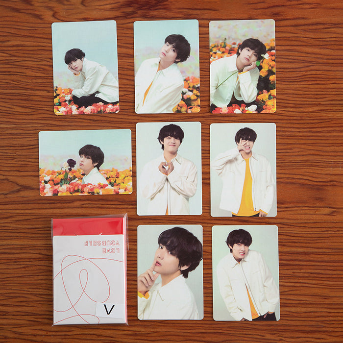 OFFICIAL KPOP BTS Love Yourself World Tour mini photo card set