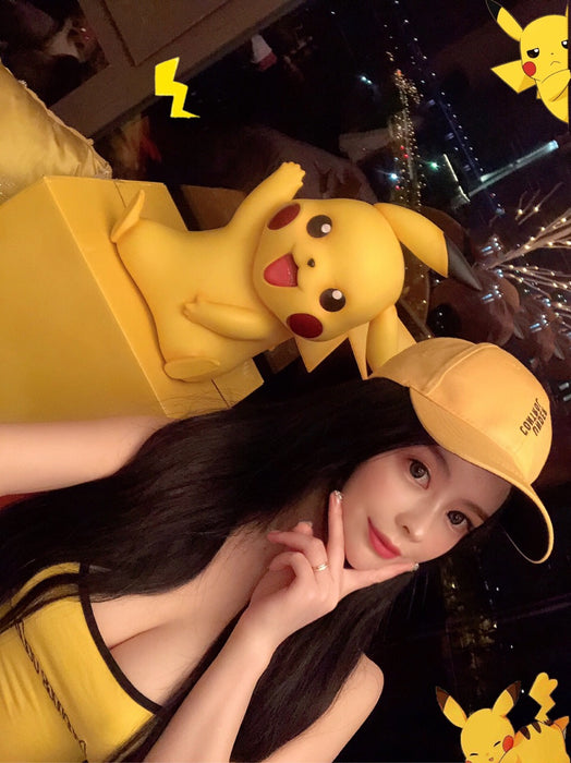 Life Size Pikachu Pokemon Figure Resin Figure 1:1