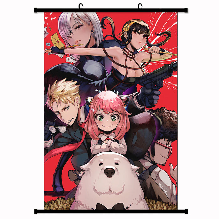 Wall Scroll - spy x family Yor Forger/Loid Forger/Anya Forger