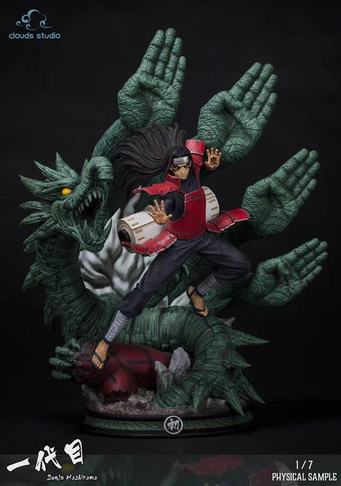 GK Garage Kit Resin Figure NARUTO CLOUDS STUDIO HASHIRAMA 1:7 RESIN STATUE