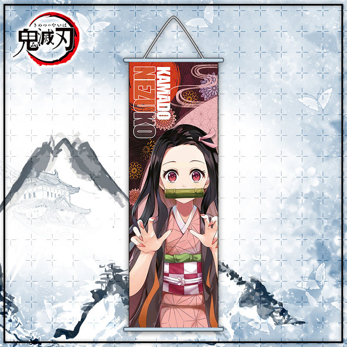 Mini Wall Scroll - Demon Slayer Nezuko