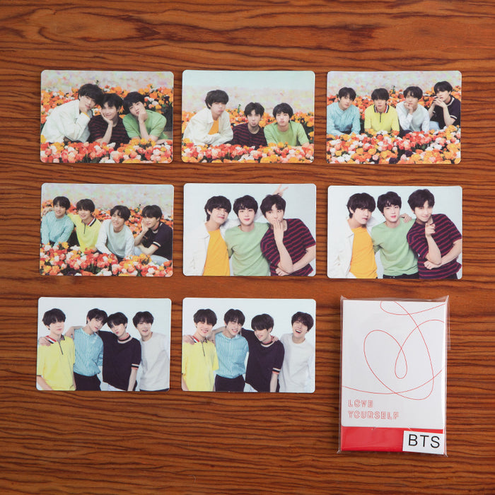 OFFICIAL KPOP BTS Love Yourself World Tour mini photo card set