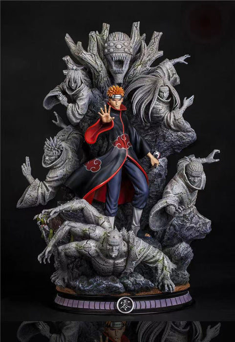 Pre-Order GK Garage Kit Resin FigureClouds Studio CS Naruto Akatsuki Pain GK Resin Painted Figurine Model Statue