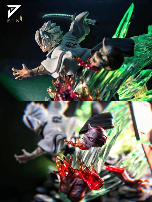 GK Garage Kit Resin Figure JK Studio Demon Slayer Shinazugawa Sanemi GK Resin Painted LED Model Statue