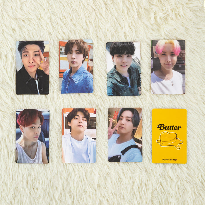 OFFICIAL KPOP BTS BUTTER LIMITED CARD