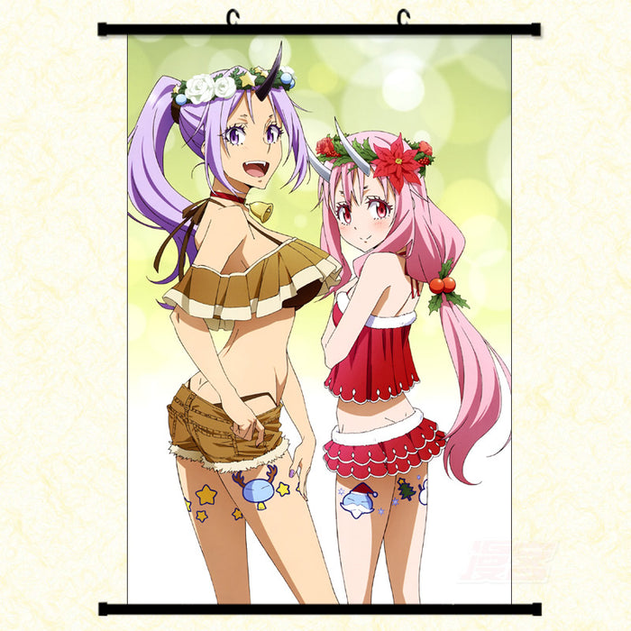 Wall Scroll - that time i got reincarnated as a slime Shion & Milim