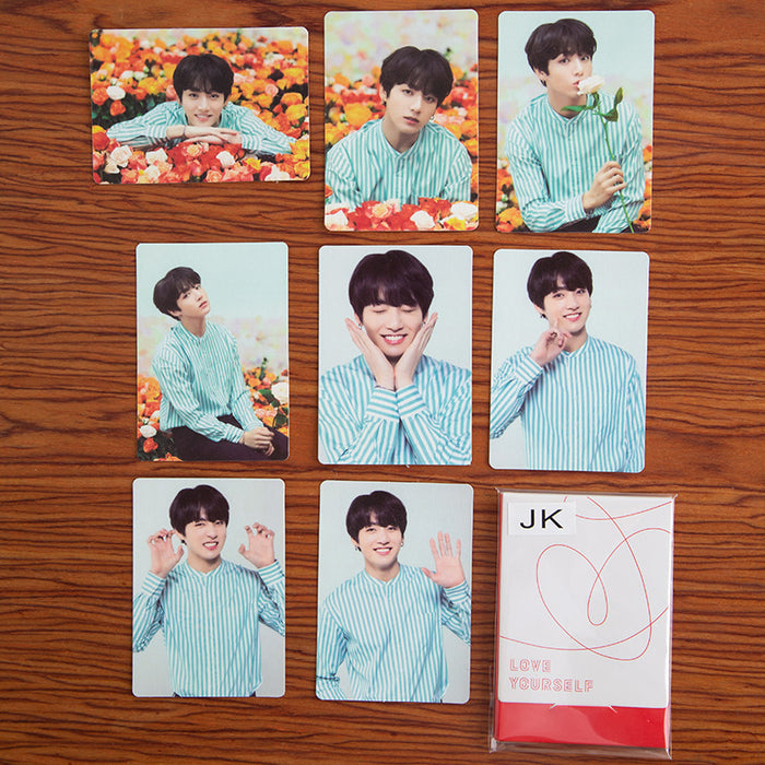 OFFICIAL KPOP BTS Love Yourself World Tour mini photo card set