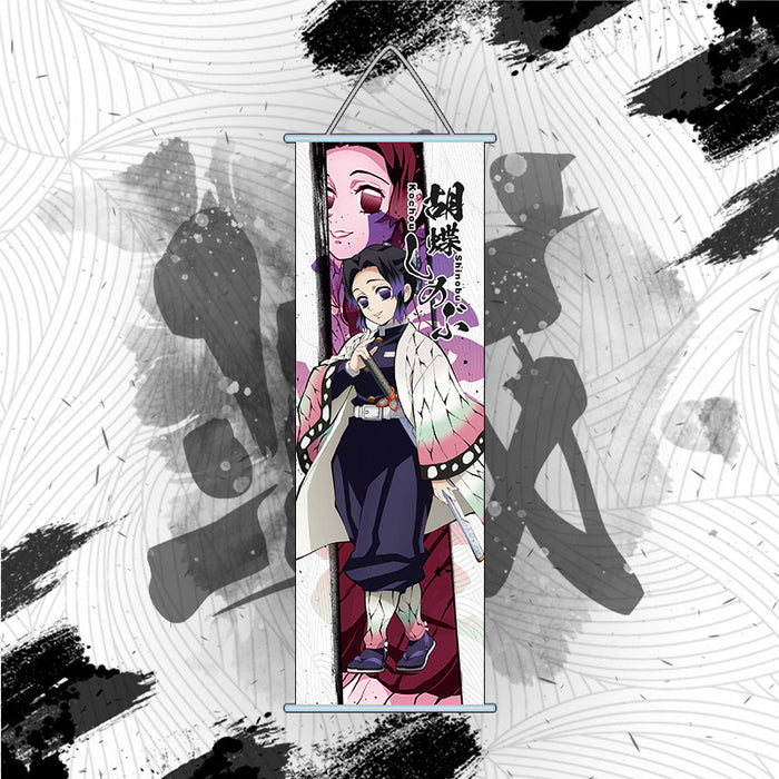 Mini Wall Scroll - Demon Slayer Shinobu